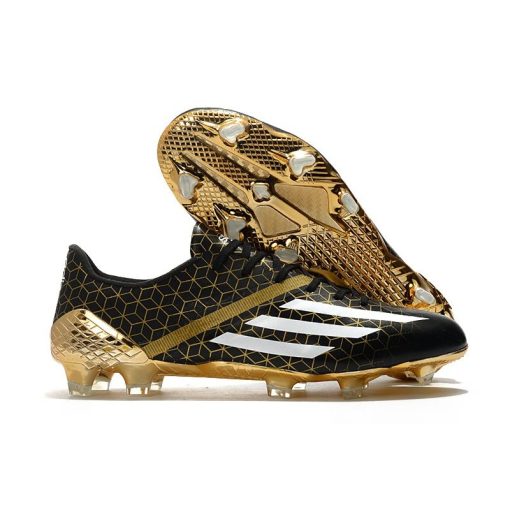 Adidas F50 Ghosted Adizero HT FG Zwart Wit Goud_1.jpg